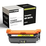 Do it Wiser Remanufactured Toner Cartridge Replacement for HP 507X HP 507A CE403A HP Laserjet Enterprise M551n M551dn M551xh M570dw M570dn M575c M575dn M575f (Yellow)