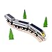 Bigjigs Rail Eurostar Toy Train | Model of The e320 Engine | Wooden Accessories for Railway Track Set | Ideal First Gift for 3+ Year Old Kids | Educational Tool Suitable for Young Boys & Girls
