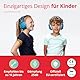 Alpine Muffy Lärmschutz Kopfhörer für Kinder – Komfortabler Gehörschutz für Kinder bis 16 Jahre – Geräuschdämmende Ohrenschützer mit verstellbarem Kopfband - Blau