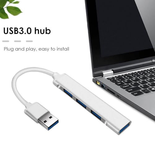 Image of Multifunctional 4 Port USB Hub Docking Station Converter 4 in 1 USB 3.0 Docking Station for iPad Laptop Mobile Hard Drives