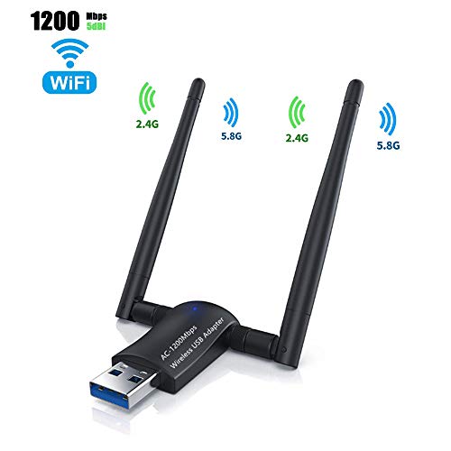 Preisvergleich Produktbild ELE WiFi USB Adapter 1200Mbps