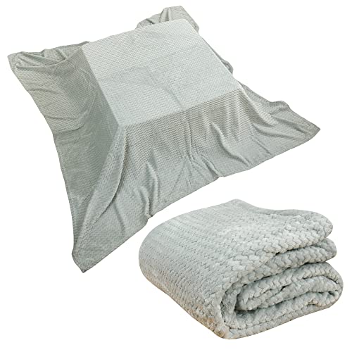 リヴェール こたつ毛布 こたつ中掛け毛布 正方形 あったか フランネル...