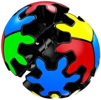 Gear 2x2 Speed Cube with Three-Dimensional Stickerless（Ball Gear） image 4