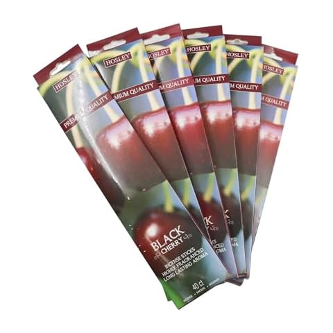 Hosley Black Cherry Fragrance Incense Stick Cover