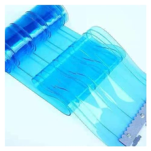 Rideau souple pour réfrigérateur industriel en PVC bleu 2mm