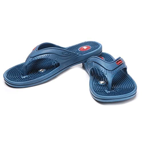 POWEREST ACUPRESSURE Unistar Slippers for Pain Releif (7, BLUE) (B09NW6RQD9) Amazon Price History, Amazon Price Tracker