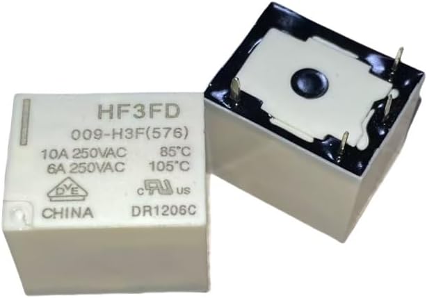 10PCS Relay HF3FD 012-H3F 12V 4PIN LLBOGRGGN