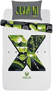 XBOX - SERIES X - SINGLE DUVET COVER BED SET, POLYCOTTON BEDDING