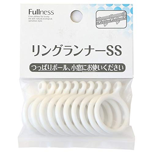 �t���l�X �J�[�e�� �����O�����i�[SS 10�� �a��27mm �z���C�g SC-M2117