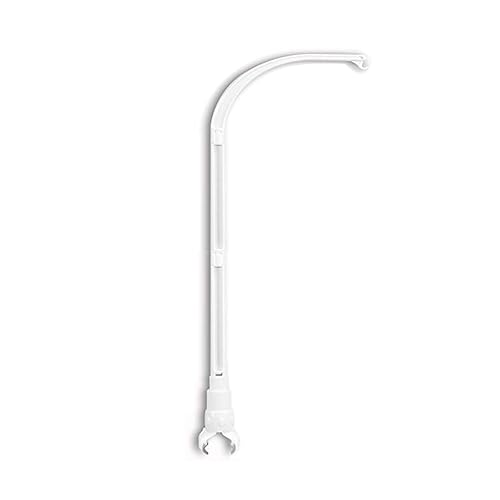 Miniatura 2 de HLEEDEUO - Brazo móvil para cuna de 32 pulgadas, altura ajustable, brazo móvil con abrazadera móvil para bebé, accesorio móvil de moisés y
