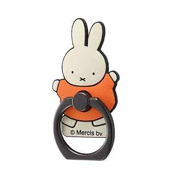 【ピンク】ミッフィー スマホリング ミッフィースタイル 限定 iPhoneリング ピンク】ミッフィー スマホリング ミッフィースタイル 限定