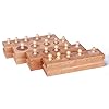 Montessori-materialen Montessori-speelgoed Educatieve spellen Cilinderdoosblokken Houten rekenspeelgoed Ouder…