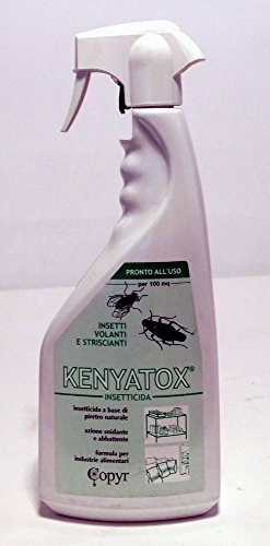 Copyr Kenyatrin Safe e Copyrmatic Evolution Night & Day - Insetticida Antizanzare, Mosche e Insetti Volanti, 6 Bombole 250ml + Erogatore Automatico, Piretro Insetticida Biologico e Repellente Zanzare
