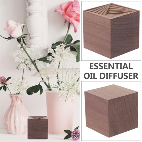 Difusor aromático eléctrico de madera ARTIBETTER, 4 cm miniatura 5