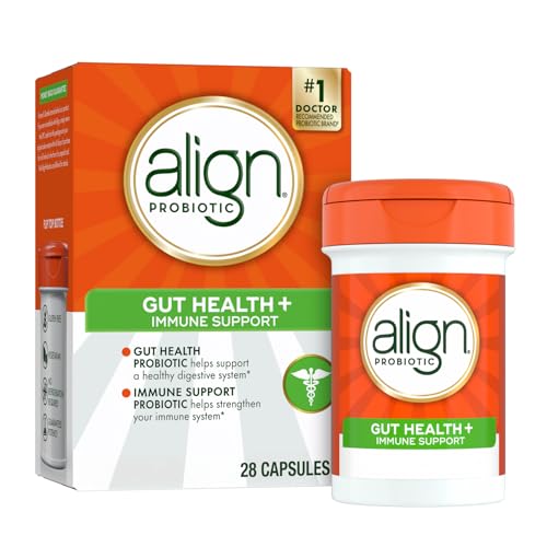 Align Gut Health & Immunity Probiotic, Daily Digestive Support for Women and Men, Helps Support Immune and Digestive Health, 28 Capsules