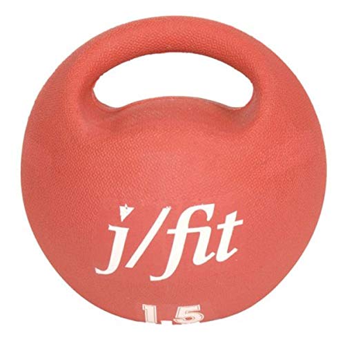 JFIT j/fit 3.3lb Premium Handle Medicine Ball