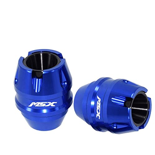 Curseur de fourche avant MSX125 protection de roue premium bleu pour moto