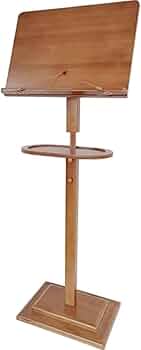 木製見台（譜面台）邦楽向き　組立式　二個セット 木製見台（譜面台）邦楽向き組立式二個セット