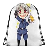 § Materialbeschreibung - Diese Kordeltasche besteht aus Polyesterfaser, hat eine hervorragende Abriebfestigkeit, ist langlebig, weich, atmungsaktiv und modisch. Dies ist ein lässiger, einfacher und großzügiger Rucksack.