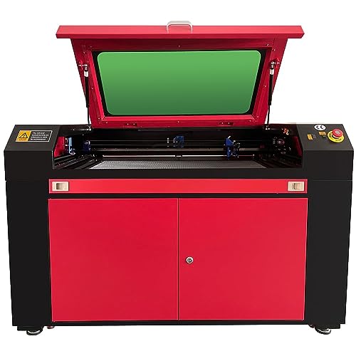 100W Máquina de Grabado Láser Sihao Láser CO2 900 x 600 mm Área Grabadora Laser ...