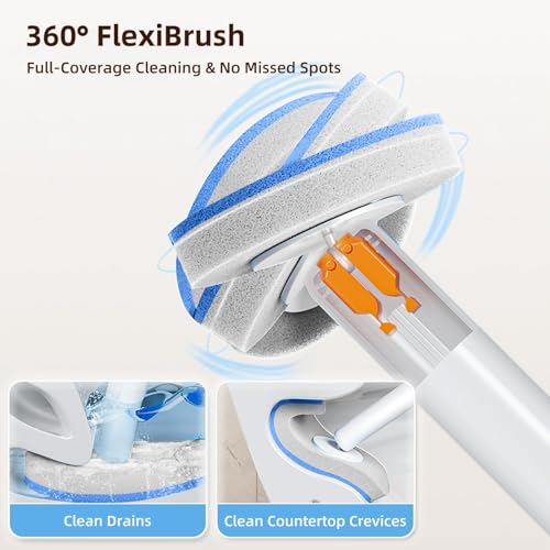 🏠🧹LFBEAR™ Disposable Toilet Brush Wand Kit – Wall-Mounted Cleanliness with 18 Hygienic Refills! - Image 4