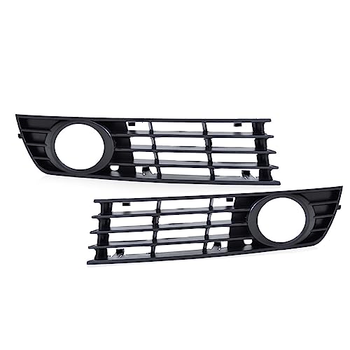 FGBQKP(小さな店) アウディ A4 B6 2001 2002 2003 2004 2005 車のフロント下部バンパーフォグライトグリルフォグライトグリルフォグランプカバーアクセサリー