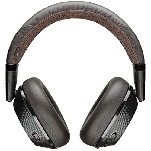 Poly (Plantronics + Polycom) Plantronics BackBeat PRO 2 Headphones - Wireless Noise Cancelling - Black Tan, Black and Tan