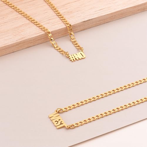 Father's Day Gift - Personalized Sterling Silver Name Necklace - Choose Your Style - Gift for Men, Him, Husband - Gold or Gold Vermeil Plated - Custom Nameplate Pendant - by MYKA4