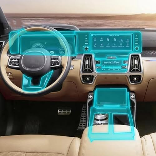 Film écran de navigation TPU ultra-transparent et anti-rayures pour Sorento MQ4