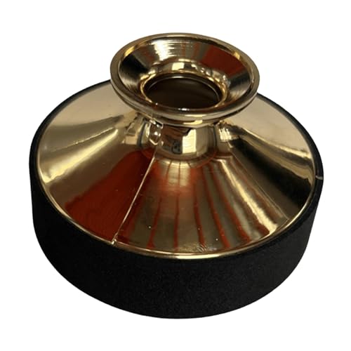 アルトサックスミュート 楽器練習用品 ミュージックラバー ゴールデン
