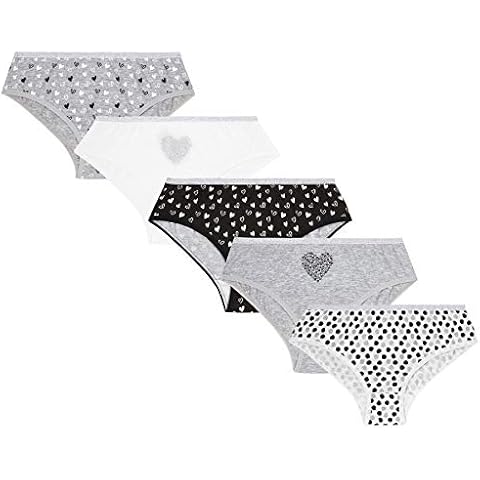 Undercover Girls Briefs Pack with Sparkle Cover