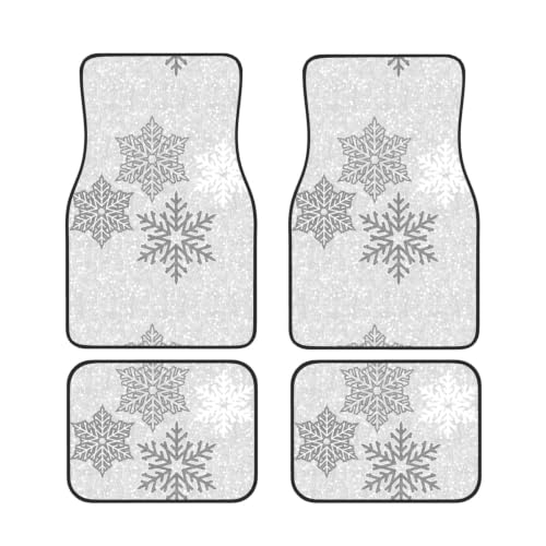Alfombrillas coche antideslizantes de neopreno gris solución contra manchas y resbalones