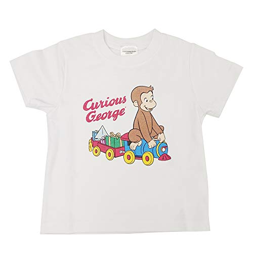 スモール・プラネット おさるのジョージ 汽車 Tシャツ 100サイズ CGAP162