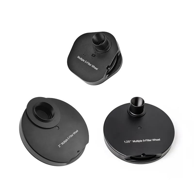 Rueda de ocular de 2 pulgadas de 5 posiciones para telescopios astronómicos de metal 5