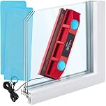 Tyroler Glider D-2 Magnetic Window Cleaner | Magnet Window Cleaners for Thin Double Glazed Windows 8-18mm Only | Double Sided Windows Cleaner Magnetic