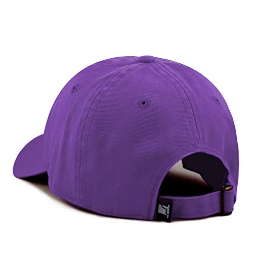 Image of Cotton Baseball Cap Dad Hat - Washed Low Profile Adjustable Hat for Men Women Casual Outdoor Running Golf