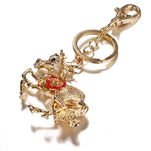 Preisvergleich Produktbild GMTEXTILES Mode Pferd Schlüsselbund Geldbörse und Tasche Schnalle