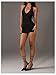 MakeMeChic Women's Y2k Sexy Mini Dress Deep V Neck Backless Bodycon Party Halter Dresses Black Medium