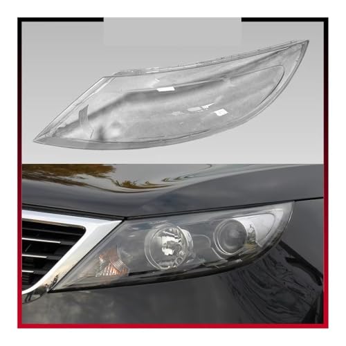 Couvercle lentille phare pour Sportage R 2009-2014 coque de remplacement - 2