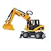 Bruder CAT Mini Excavator 02446 | 1:16 Scale Toy Digger with Rotating Cab, Working Wheels, and Working Excavator Arm | Made in Germany for Indoor and Outdoor Play