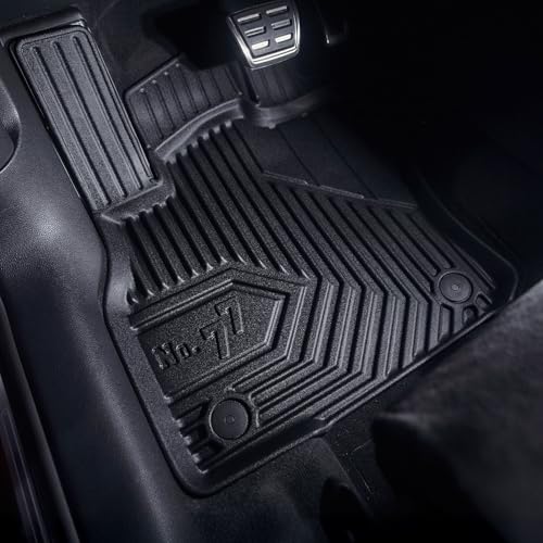 IMJ-Global Alfombrillas para coche de goma No. 77 a medida compatibles con Ebro S700 desde 2023 en adelante, no compatible con la versión PHEV, juego completo de alfombrillas de coche TPE para mejorar