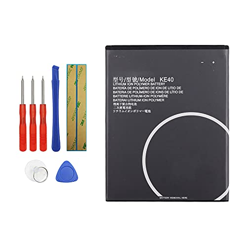Vvsialeek KE40 Replacement Battery Compatible with Moto E6 XT2005 XT2005-1 XT2005-3 XT2005-4 with Tools