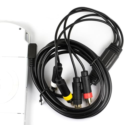 Image of S-Video and TV AV Composite Video Cable Cord for PSP 2000 3000 Console S Video