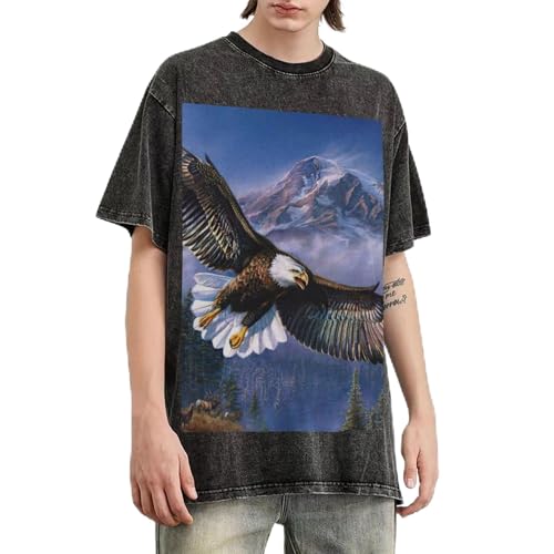 T-shirt Unisexe Aigle Volant pour un Style Tendance au Quotidien