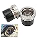 Ylwxzenith 2PCS 2.441in Stainless Steel, Lubricator Tool Kit for Boat Trailer Wheel, Automatic Pressure Relief, Spring Loaded Piston, Prevents Water and Dust Entry