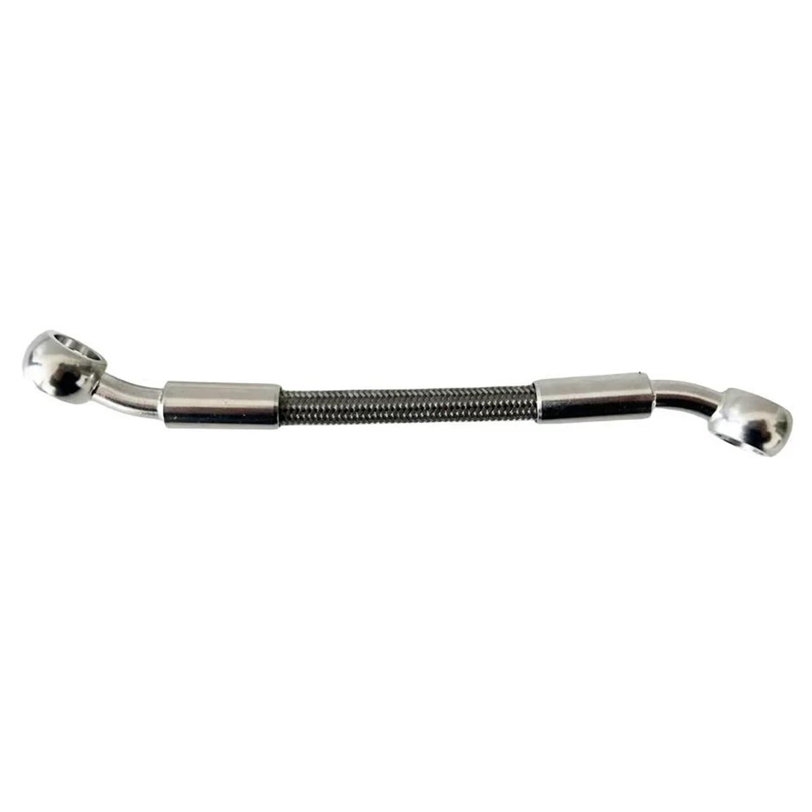 Hydraulic Brake Hose Motorcycle ATV Hydraulic Clutch Flexible Tube Line M10 Banjo 28°-28° Braided Brake Oil Hose Accessories(200CM)