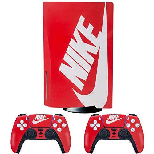 PS5 Skin for Console and Controller Skin Vinyl Sticker Decal Cover for Playstation 5 Console and Controllers - Compatible with Playstation 5 Digital Edition - Sport Fashion