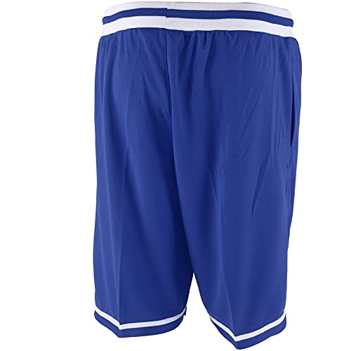 Short de Sport, Short de Basketball Homme Bleu Confortable pour Running pour Homme(XL-XL) Cover