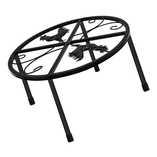 Accessoire pour mangeoires à volaille en fer pour un poulailler propre et sec