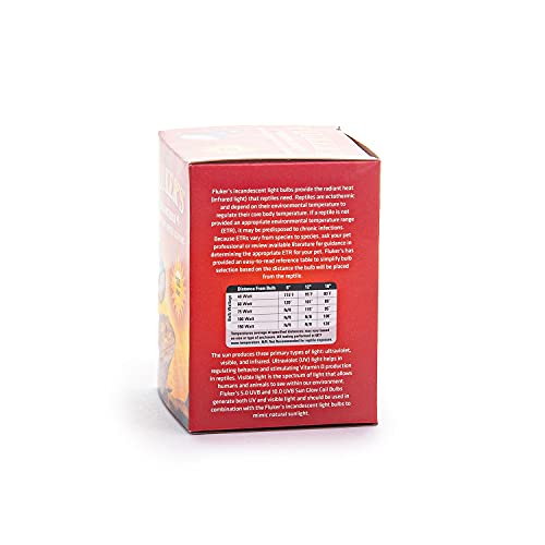 Fluker's Basking Spotlight Bulbs For Reptiles,100 Watts,Incandescent Light #TOP2
